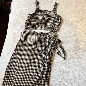 Madewell x Tavik swim cover up set